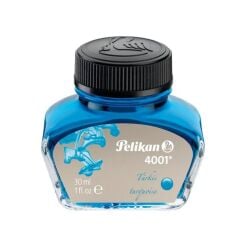 PELIKAN DOLMA KALEM MUREKKEBI TURKUAZ 30ML(4001)