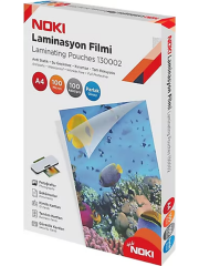 NOKI A4 Laminasyon Filmi 100 Micron 100’lü Parlak (Glossy) – 130002