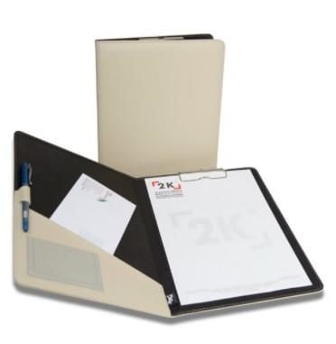 2K SEKRETERLIK KAPAKLI A4 SUNI DERI BEJ 501-10