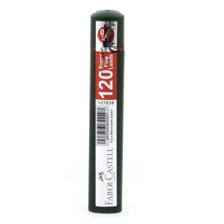 FABER CASTELL GRIP MIN 05 2B 60MM 120LI KOYU YESIL
