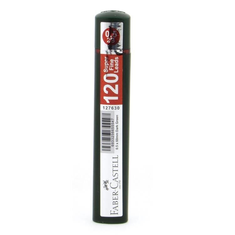 FABER CASTELL GRIP MIN 05 2B 60MM 120LI KOYU YESIL