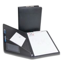 2K SEKRETERLIK KAPAKLI A4 SUNI DERI SIYAH 501-1