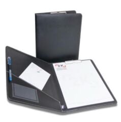 2K SEKRETERLIK KAPAKLI A4 SUNI DERI SIYAH 501-1