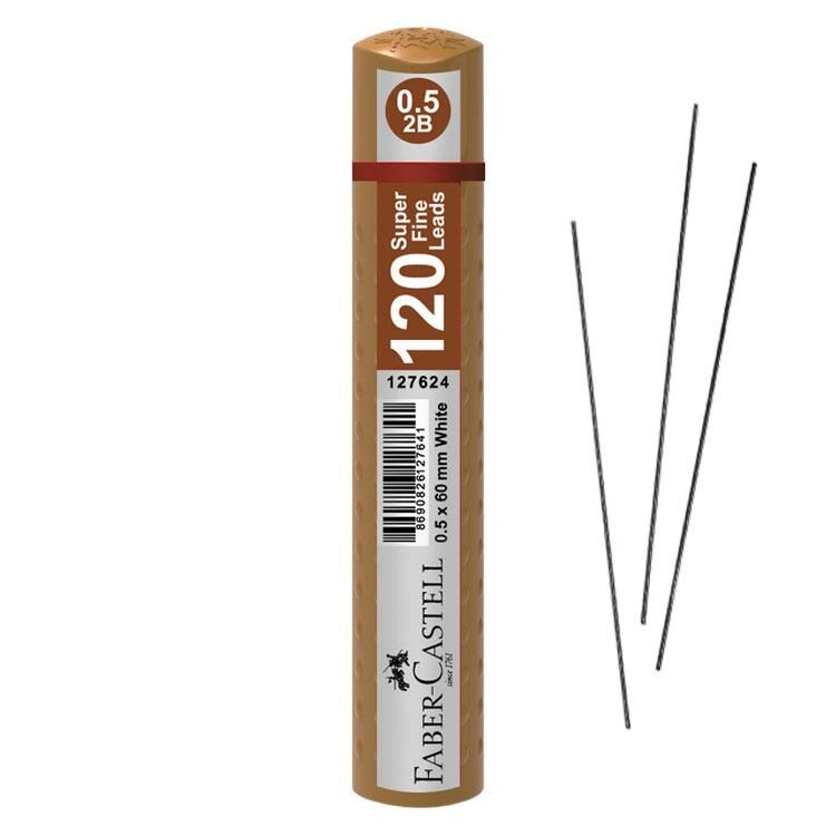 FABER CASTELL GRIP MIN 05 2B 60MM 120 LI ALTIN