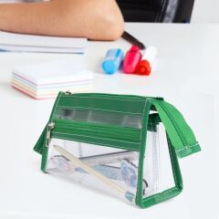 VUKI KALEM CANTASI 3 BOLME DERI+PVC YES VK-0119-07