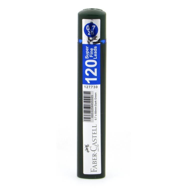 FABER CASTELL GRIP MIN 07 2B 60MM 120LI KOYU YESIL