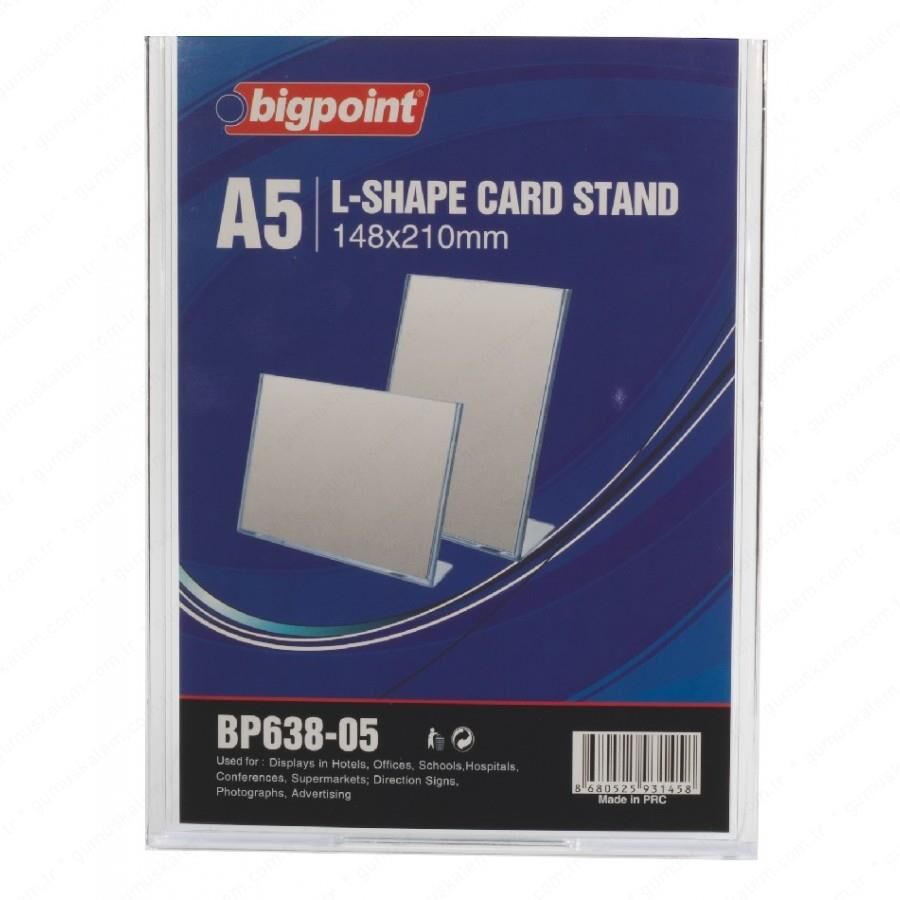 BIGPOINT BROSURLUK MASAUSTU A5 DIKEY (638-05)