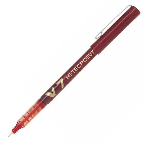 PILOT V7 07 IGNE UCLU ROLLER KALEM KIRMIZI