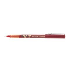 PILOT V7 07 IGNE UCLU ROLLER KALEM KIRMIZI