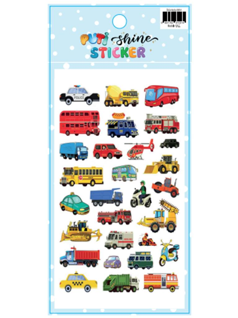 PUTI SHINE STICKER - ARACLAR
