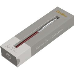 Scrikss Metropolis 78 Bordo Dolma Kalem M Uç – Premium Seri, Özel Kutulu