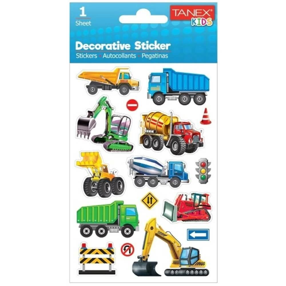 TANEX TNX-25068 PUFFY INSAAT MAKINALARI STICKER