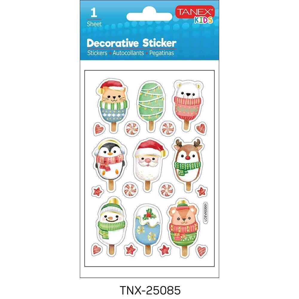 TANEX TNX-25085 PUFFY DONDURMA ŞEKILLERI STICKER T