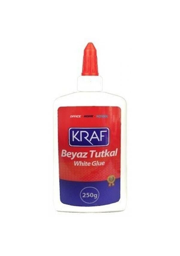 Kraf Beyaz Tutkal 250 Gram Güçlü Yapıştırıcı
