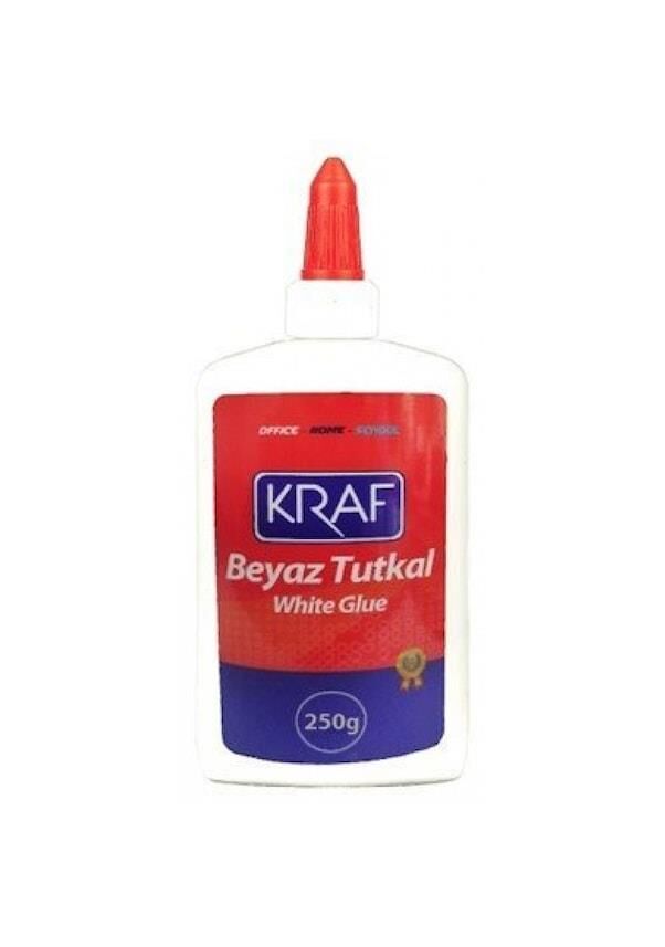 Kraf Beyaz Tutkal 250 Gram Güçlü Yapıştırıcı