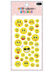 PUTI SHINE STICKER - GULEN YUZ 2