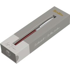 Scrikss Metropolis 78 Roller Kalem Bordo – Premium Metal Gövde, Özel Kutulu