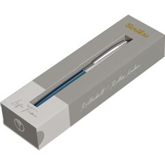 Scrikss Metropolis 78 Premium Roller Kalem Lacivert – Özel Kutulu, Metal Gövde