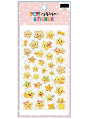 PUTI SHINE STICKER - YILDIZ GULEN YUZLER