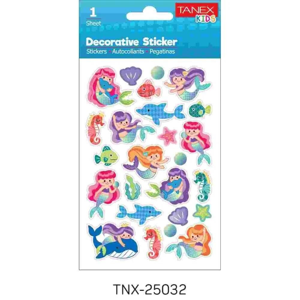 TANEX TNX-25032 PUFFY DENIZ KIZI STICKER TEKLI