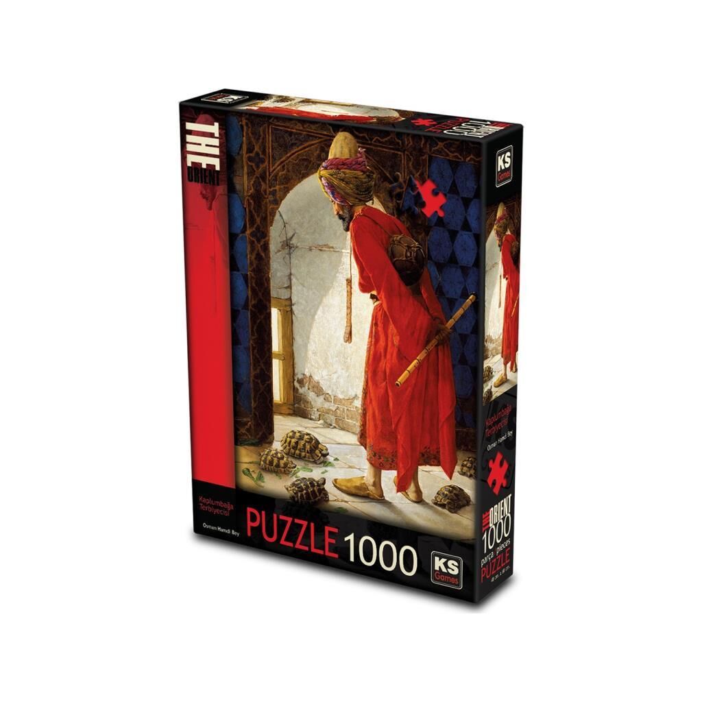 KS PUZZLE 1000 PARCA KAPLUMBAGA TERBIYECISI