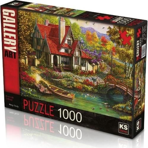 KS PUZZLE 1000 PARCA RIVERSIDE COTTAGE