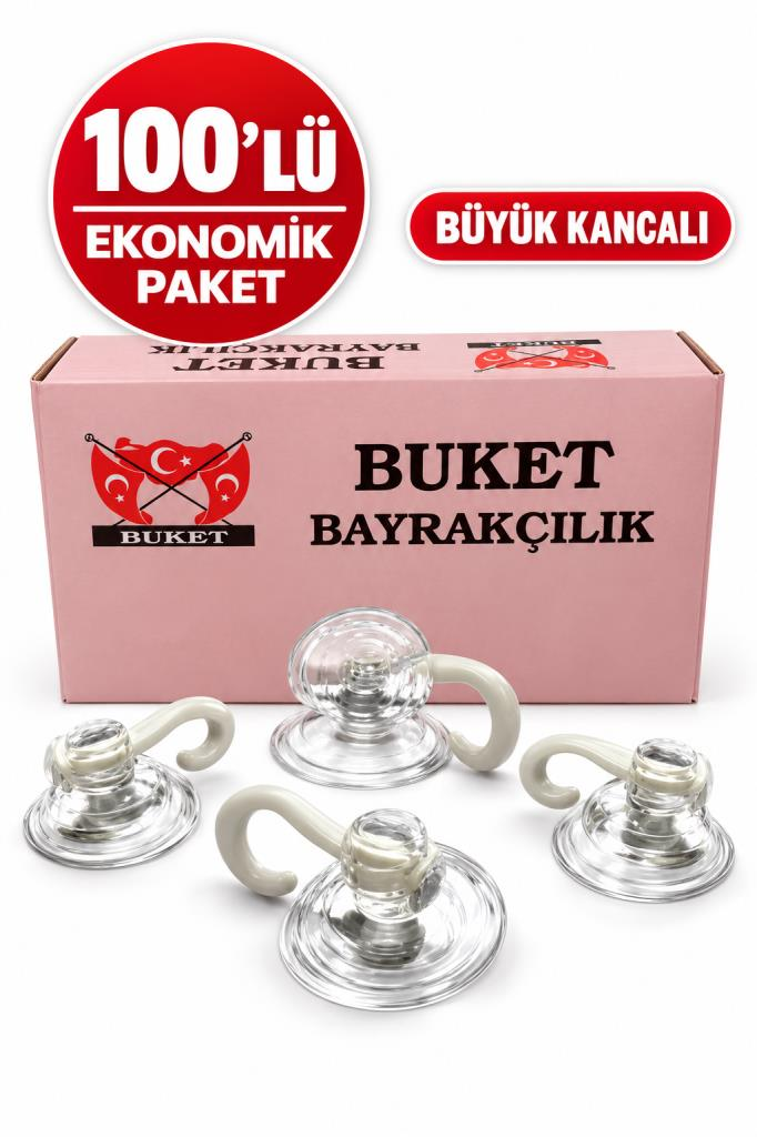 BUKET BUYUK KANCALI VANTUZ 100 LU BKT-208