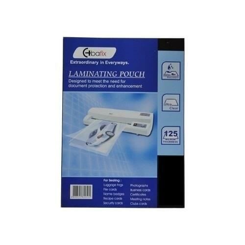 BAFIX LAMINASYON FILMI 78x102mm 125mıc 100LU