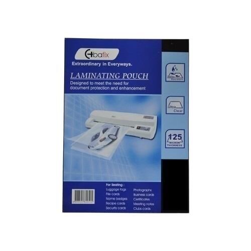 BAFIX LAMINASYON FILMI 78x102mm 125mıc 100LU