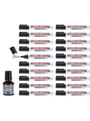 EDDING BEYAZ TAHTA KL CAPOFF SIYAH20 LI 360KLK2003