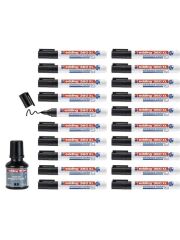 EDDING BEYAZ TAHTA KL CAPOFF SIYAH20 LI 360KLK2003