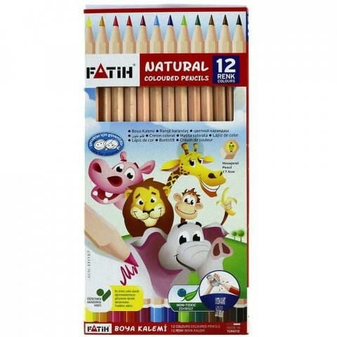 FATIH NATURAL KURUBOYA 12 RENK TAM BOY