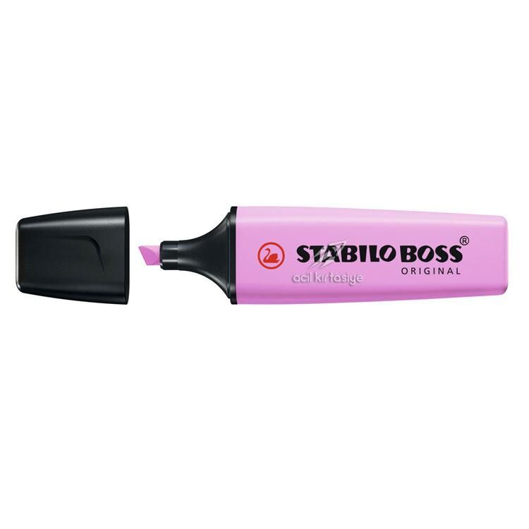 STABILO BOSS FOSFORLU KALEM BUZLU FUSYA 70/158
