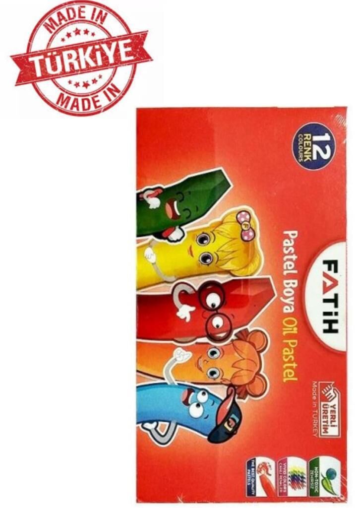 FATIH PASTEL BOYA 12 RENK (34012)