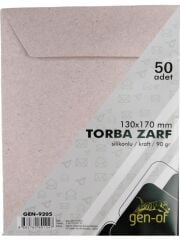 GEN-OF TORBA ZARF 13x17 SLK KRAFT 90GR. 50LI (9205