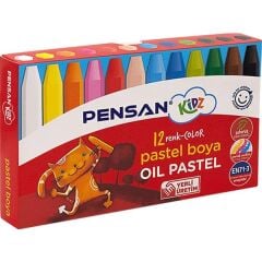 PENSAN PASTEL BOYA KIDZ 12 RENK 98060PB1