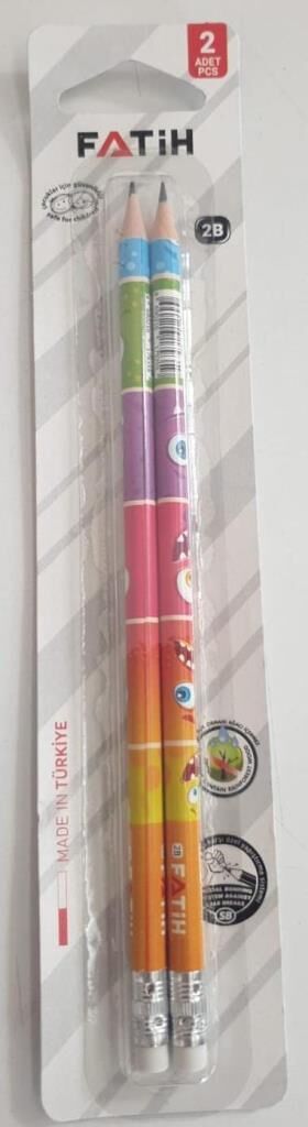 FATIH KURSUN KALEM SILGILI 2 LI (91985)