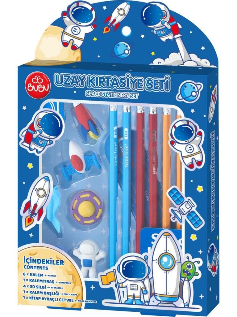 BU-BU KIRTASIYE SETI UZAY BUBU-KST003
