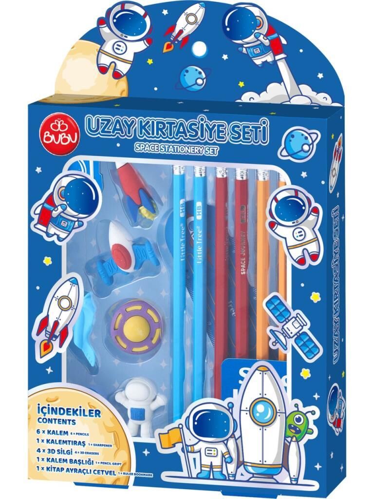 BU-BU KIRTASIYE SETI UZAY BUBU-KST003