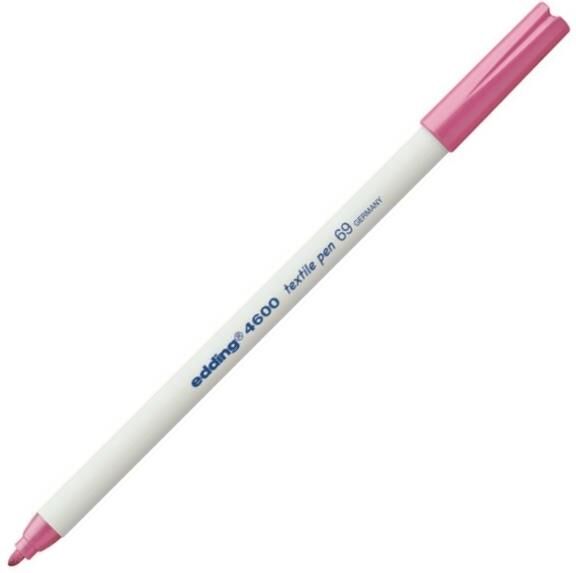 EDDING T-SHIRT KALEMI E-4600FOS.PEMBE (069)