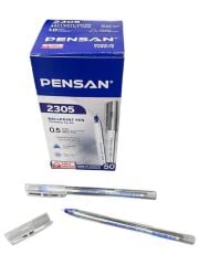 PENSAN TUKENMEZ KALEM 05mm MAVI 50 LI KUTU (2305)
