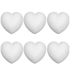 PUTI 6.5 cm KOPUK KALP 6 LI(5008)