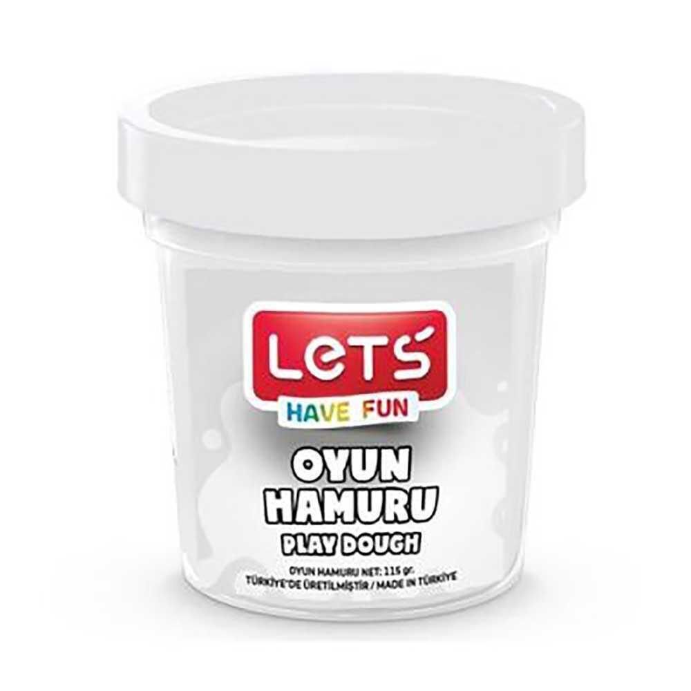 LETS OYUN HAMURU 110 gr BEYAZ TEKLI (L8440-05)
