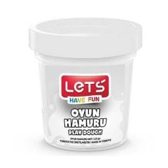 LETS OYUN HAMURU 115 gr BEYAZ TEKLI (L8440-05)