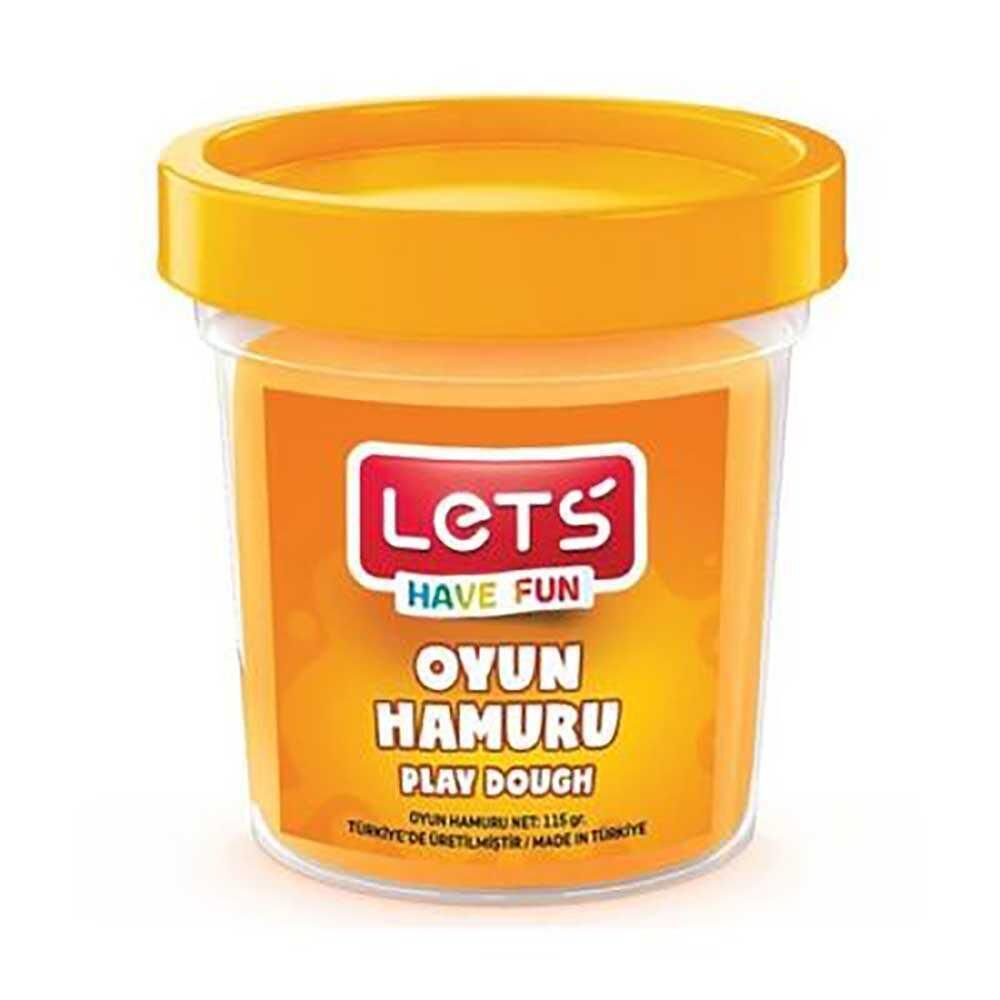LETS OYUN HAMURU 115 gr TURUNCU TEKLI (L8440-08)