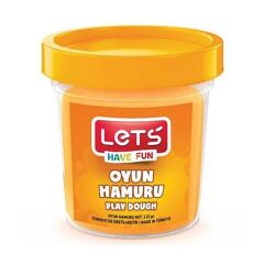 LETS OYUN HAMURU 115 gr TURUNCU TEKLI (L8440-08)