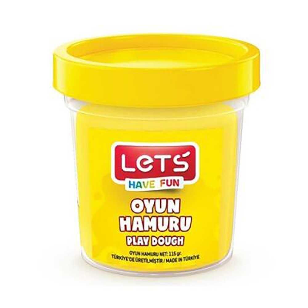 LETS OYUN HAMURU 110 gr SARI TEKLI (L8440-01)