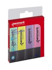 PENMARK FOSFORLU KALEM SET PASTEL 4 LU HS 505 4P