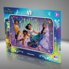 KS GAMES FRAME PUZZLE 24 PARCA ENCANTO FAMILIA
