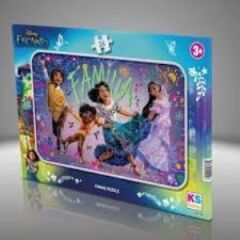KS GAMES FRAME PUZZLE 24 PARCA ENCANTO FAMILIA